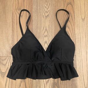 Black 2 piece swim xs